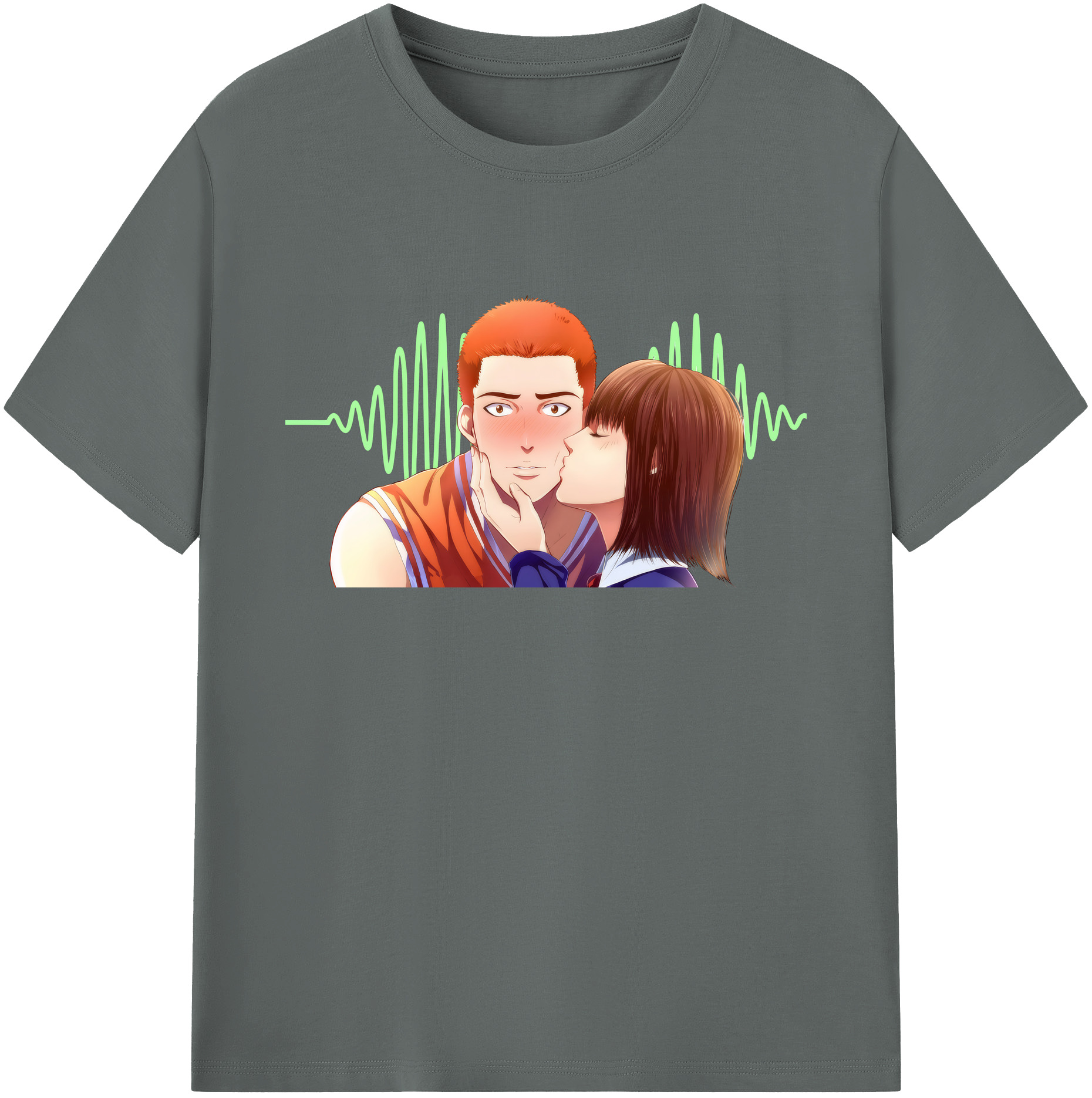 （画像用） SLAM DUNK／スラムダンク 綿100％ メンズ半袖Tシャツ｜肌触りやわらか＆通気性